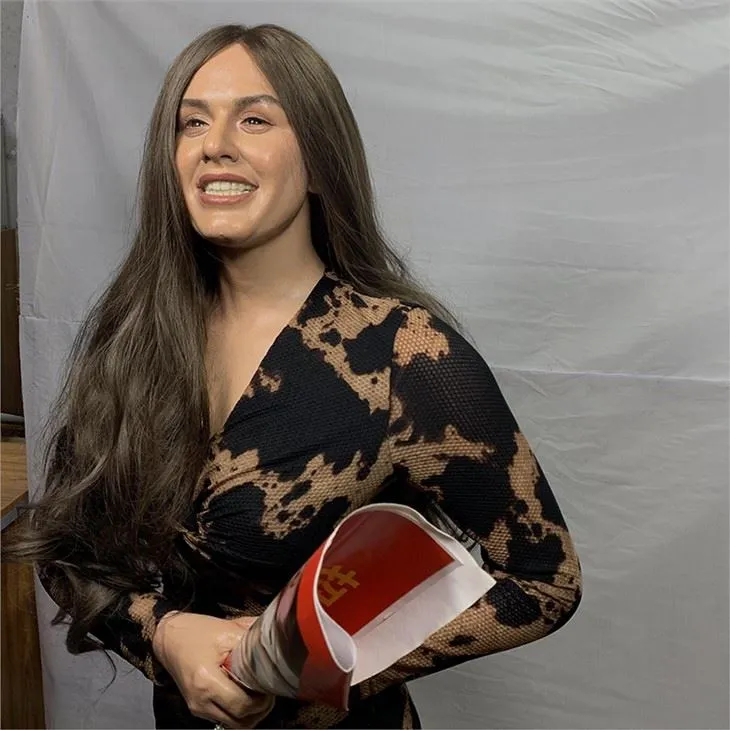 Female Silicone Wax Statue